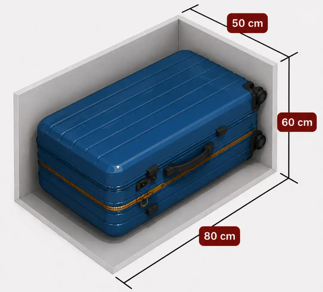 XXL luggage storage